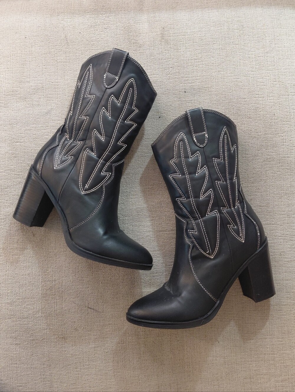 MIA Black Women's Cowboy Boots Size 8 Western Boots
